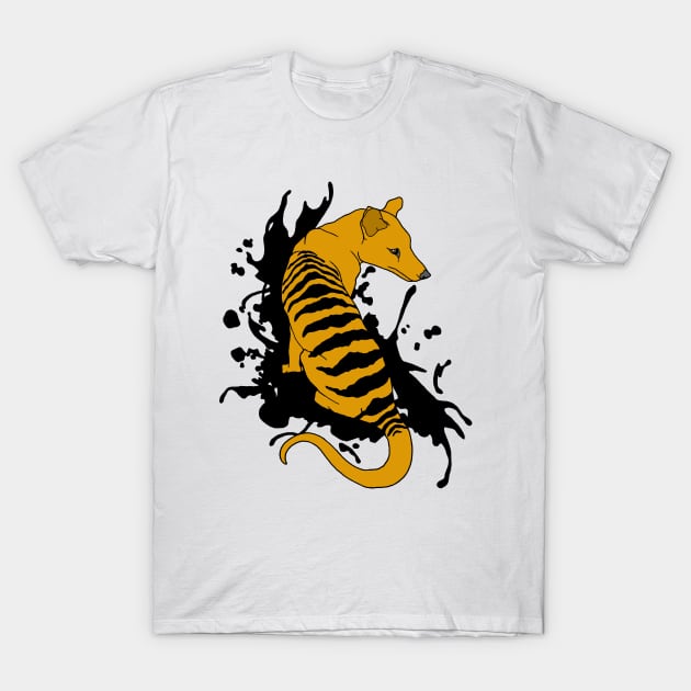 Thylacine Ink T-Shirt by Tinker and Bone Studio